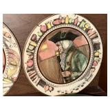 Lot of Assorted Vintage Decorative Plates Transferware Glass China