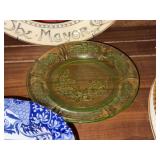 Lot of Assorted Vintage Decorative Plates Transferware Glass China