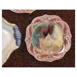B&G Shell Dish with Art Pottery Trinket Dishes Decorative Lot