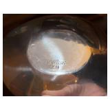 Nambe Metal Serving Bowl Set Heart Triangle & Large Bowl 579