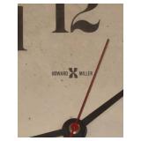 Howard Miller 612-469 Octagonal Wood Wall Clock Battery Quartz