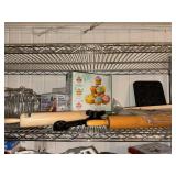 Lot of Assorted Kitchen Bakeware Gadgets Rolling Pins Apple Peeler