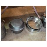 Vintage Aluminum & Stainless Cookware Bakeware Assorted Kitchen Lot