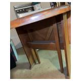 Vintage Drop Leaf Gateleg Console Table Wood Folding 30 x 40