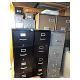 Take What You Want Assorted Metal File Cabinets Office Storage