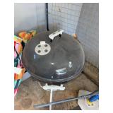Weber 18.5" Charcoal Kettle Grill Black Porcelain Enamel 2-Wheel