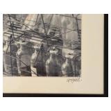 Signed Framed Black & White Photograph St. Petersburg Russia