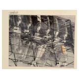 Signed Framed Black & White Photograph St. Petersburg Russia
