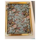 Vintage Signed Mixed Media Floral Still Life Framed Wall Art