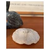 Lot of Assorted Coastal Decor Stone Pelican Coral Sea Urchin