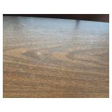 Vintage Mid Century Modern Wooden Nesting End Tables Set of 2