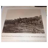 Israel Museum & Harvard Semitic Museum Holy Land Poster Pair