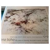Anna Ticho Israel Museum Jerusalem Spring 1978 Exhibition Poster
