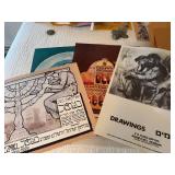 Israel Museum & Mane Katz Museum Exhibition Poster Lot Judaica Art