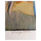 Pair of Art Prints Marc Chagall Poster & Signed Numbered Ram Image