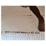 Monty Python Ministry of Silly Walks Black & White Poster Print