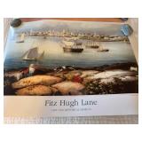 Set of 3 Fitz Hugh Lane Cape Ann Historical Museum Art Posters