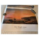 Set of 3 Fitz Hugh Lane Cape Ann Historical Museum Art Posters