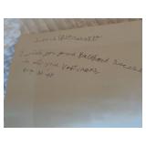 Louis Burnett Judaica Art Print Collection Signed Paper Sheets