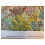 Elizabeth Hopkins Forest Lovers Signed Numbered Art Print 1979