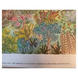 Elizabeth Hopkins Forest Lovers Signed Numbered Art Print 1979