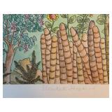 Elizabeth Hopkins Forest Lovers Signed Numbered Art Print 1979