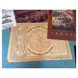 Vintage Israel Travel Posters & Hebrew Judaica Print Ephemera Lot