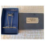 Vintage Dixon Hook-On Loupe Eyeglass Magnifier w/ Original Box