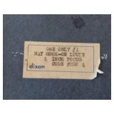 Vintage Dixon Hook-On Loupe Eyeglass Magnifier w/ Original Box
