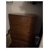 Lattice Furniture Vintage  6 Drawer Tall Dresser Chest Simmons Co