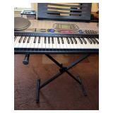 Casio CTK-551 Keyboard with X Stand & Music Stands Song Bank