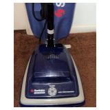 Sanitaire Lightweight Upright Vacuum Triple Filtration Blue Bagged