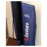 Sanitaire Lightweight Upright Vacuum Triple Filtration Blue Bagged