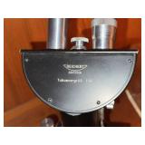 Reichert Austria Binocular Compound Microscope Set With Case