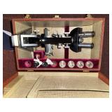 Reichert Austria Binocular Compound Microscope Set With Case