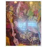 LeRoy Neiman St. Paul Ramsey County Bicentennial Signed Poster Framed - 30 X 45 in