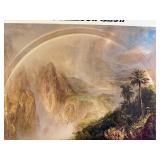 Vintage Frederic E. Church the Rainbow Show Art Poster