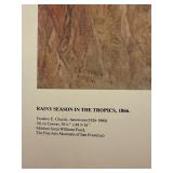 Vintage Frederic E. Church the Rainbow Show Art Poster