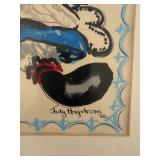 Raggedy Ann & Raggedy Andy - Signed Artwork Judy Hagstrom 1968 Framed Pair