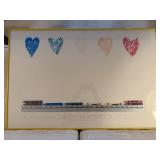 Vintage 1981 Mickey Myers-McGaw Art Expo Framed Artwork