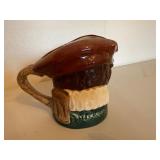 Vintage Royal Doulton Figural Character Jug w/pour spout,  Made in England