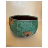 Jeff Oestreich Glazed Ceramic Planter Vessel