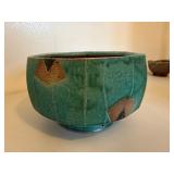 Jeff Oestreich Glazed Ceramic Planter Vessel