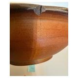 Sarah Dudgeon Signed Studio Pottery Bowl - 11 in