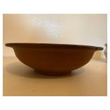 Sarah Dudgeon Signed Studio Pottery Bowl - 11 in