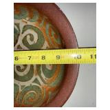 Sarah Dudgeon Signed Studio Pottery Bowl - 11 in