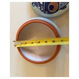 Decorative Ceramic Fish Motif Lidded Container