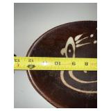 Jan Mckeachie Johnston Ceramic Bird Motif Serving Bowl