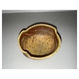 Handmade Glazed Ceramic Bowl - 5 1/2 in