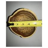 Handmade Glazed Ceramic Bowl - 5 1/2 in